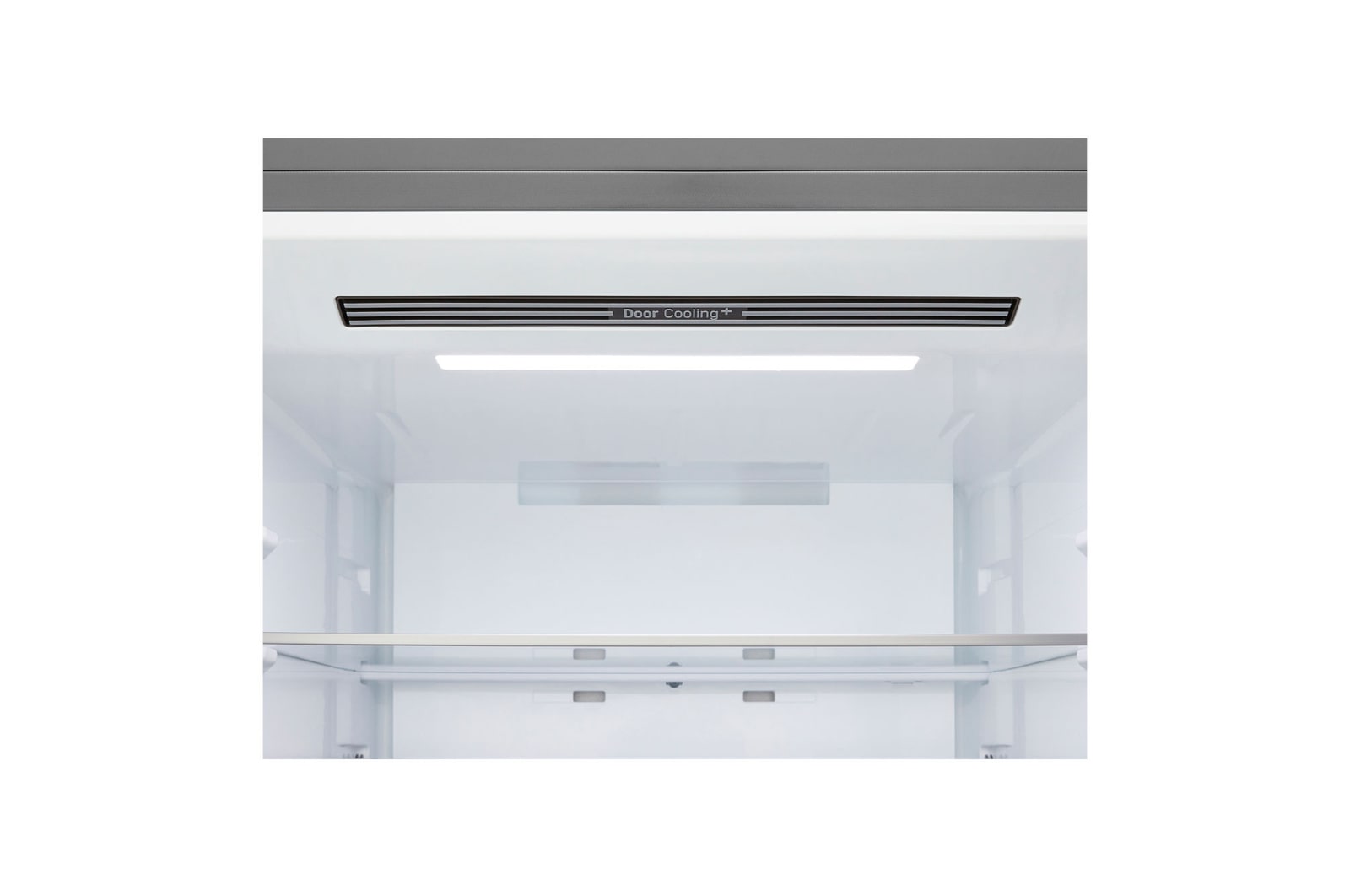 LG GBBW312DPY alulfagyasztós hűtő Doorcooling részletkép