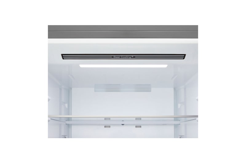 LG GBBW312DPY alulfagyasztós hűtő Doorcooling részletkép