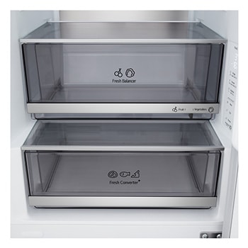 GBBS716CPY Alulfagyasztós hűtőszekrény, FRESHBalancer™ és FRESHConverter+™ fiókokkal