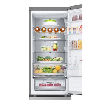 Alulfagyasztós hűtőszekrény, DoorCooling+™ és ThinQ™ technológia, 387L kapacitás