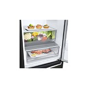 LG Alulfagyasztós hűtőszekrény, DoorCooling⁺™ technológia, 341L kapacitás, GBB61BLJMN