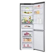 LG Alulfagyasztós hűtőszekrény, DoorCooling<sup>+</sup>™ technológia, 341L kapacitás, GBB61PZGCN1