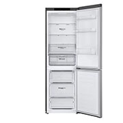 LG Alulfagyasztós hűtőszekrény, DoorCooling<sup>+</sup>™ technológia, 341L kapacitás, GBB61PZGCN1