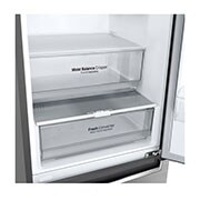 LG Alulfagyasztós hűtőszekrény, DoorCooling<sup>+</sup>™ technológia, 341L kapacitás, GBB61PZGCN1