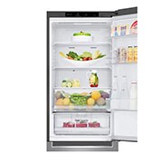 LG Alulfagyasztós hűtőszekrény, DoorCooling<sup>+</sup>™ technológia, 341L kapacitás, GBB61PZGCN1
