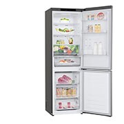 LG Alulfagyasztós hűtőszekrény, DoorCooling<sup>+</sup>™ technológia, 341L kapacitás, GBB61PZGCN1