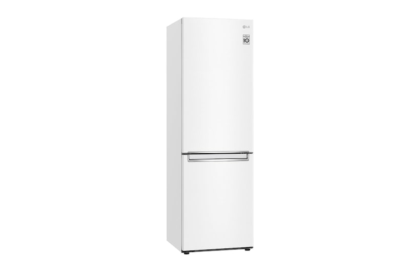 LG Alulfagyasztós hűtőszekrény, DoorCooling<sup>+</sup>™ technológia, 341L kapacitás, GBB61SWGGN