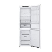 LG Alulfagyasztós hűtőszekrény, DoorCooling<sup>+</sup>™ technológia, 341L kapacitás, GBB61SWGGN