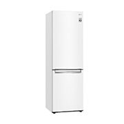 LG Alulfagyasztós hűtőszekrény, DoorCooling<sup>+</sup>™ technológia, 341L kapacitás, GBB61SWGGN