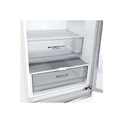 LG Alulfagyasztós hűtőszekrény, DoorCooling<sup>+</sup>™ technológia, 341L kapacitás, GBB61SWGGN
