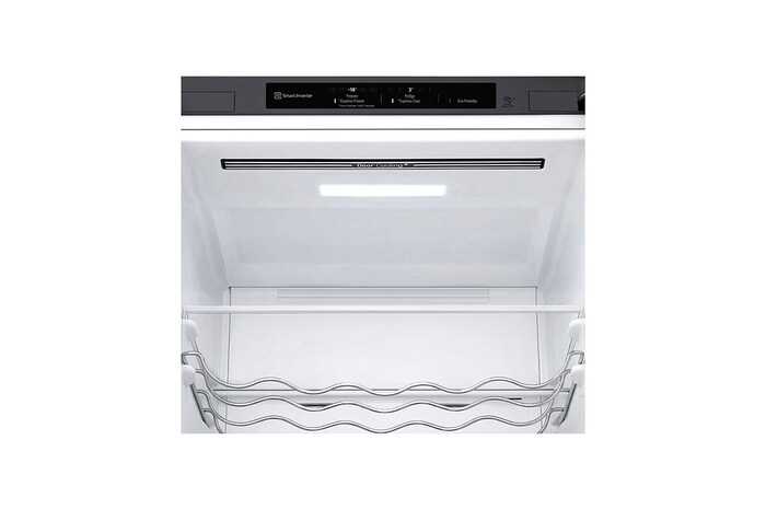 LG Alulfagyasztós hűtőszekrény, DoorCooling⁺™ technológia, 384L kapacitás, GBB62PZGGN