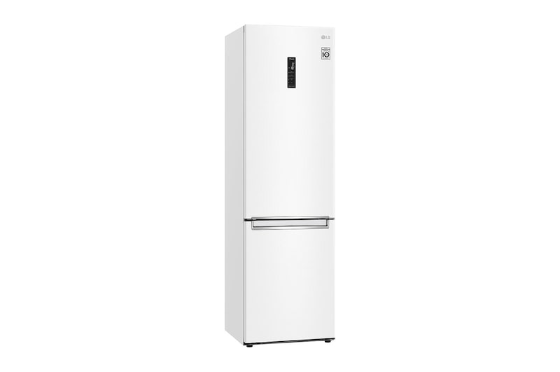 LG Alulfagyasztós hűtőszekrény, DoorCooling<sup>+</sup>™ és ThinQ™ technológia, 384L kapacitás, GBB72SWUCN1