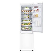 LG Alulfagyasztós hűtőszekrény, DoorCooling<sup>+</sup>™ és ThinQ™ technológia, 384L kapacitás, GBB72SWUCN1