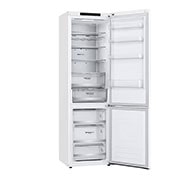 LG Alulfagyasztós hűtőszekrény, DoorCooling⁺™ technológia, 384L kapacitás, GBB72SWVGN