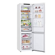 LG Alulfagyasztós hűtőszekrény, DoorCooling⁺™ technológia, 384L kapacitás, GBB72SWVGN