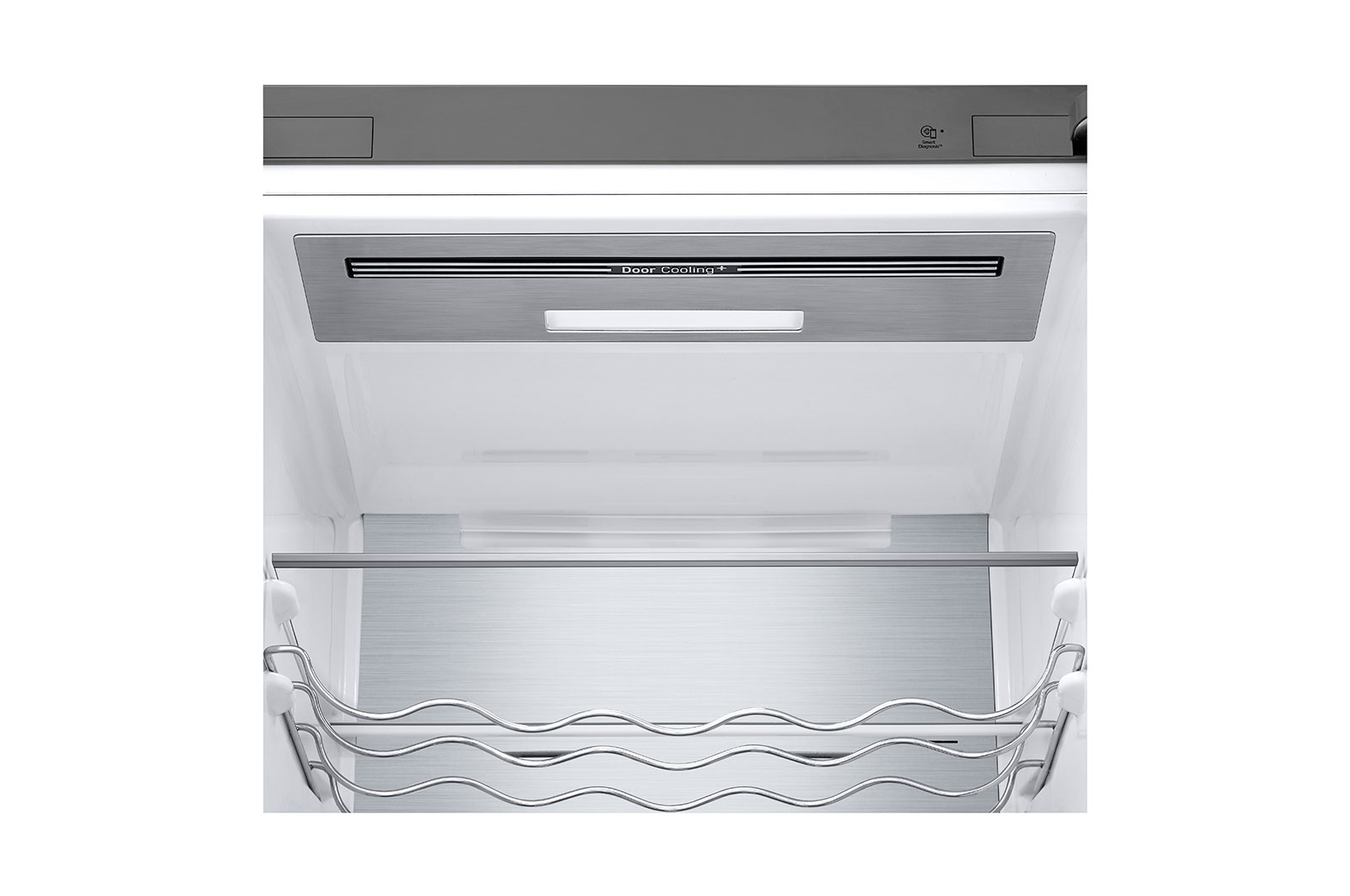 LG Alulfagyasztós hűtőszekrény, DoorCooling⁺™ és ThinQ™ technológia, 384L kapacitás, GBB92STABP