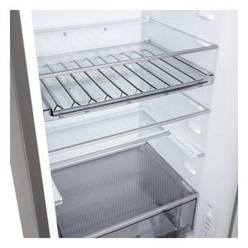 GBBS322CPY hűtőszekrény bortartó és edzett üveg polcok