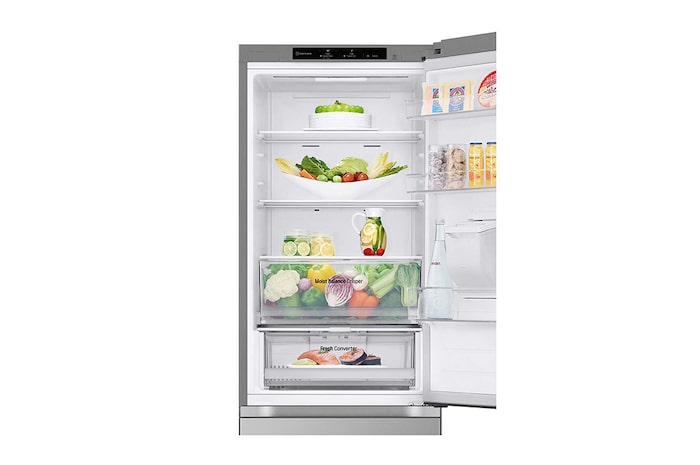 LG Alulfagyasztós hűtőszekrény, DoorCooling⁺™ technológia, 343L kapacitás, GBF3102DPY