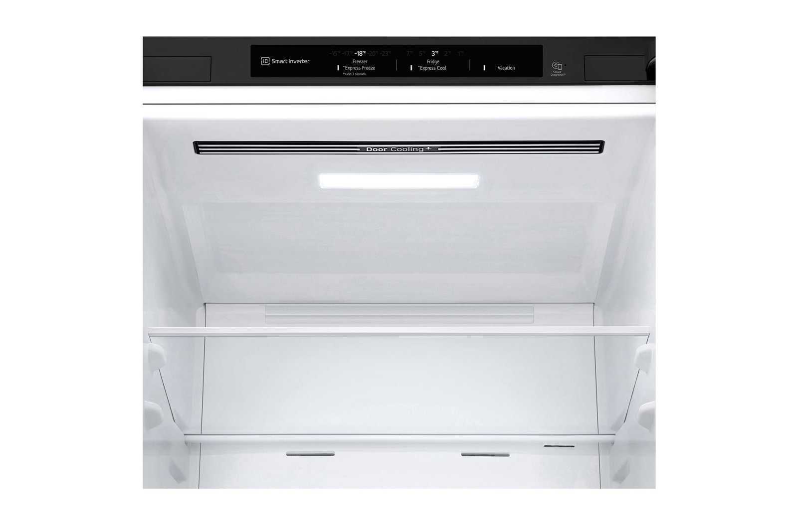 LG Alulfagyasztós hűtőszekrény, DoorCooling+™ technológia, 343L kapacitás, GBF3102EEV