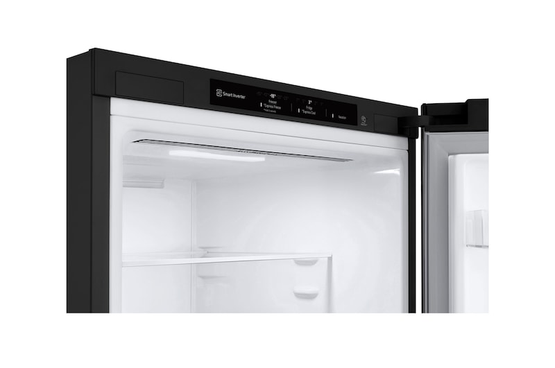 LG Alulfagyasztós hűtőszekrény, DoorCooling+™ technológia, 343L kapacitás, GBF3102EEV