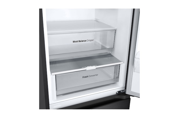 LG Alulfagyasztós hűtőszekrény, DoorCooling+™ technológia, 343L kapacitás, GBF3102EEV