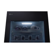 LG InstaView™ alulfagyasztós hűtőszekrény, DoorCooling<sup>+</sup>™ és ThinQ™ technológia, 349 L kapacitás, GBG5160CEV