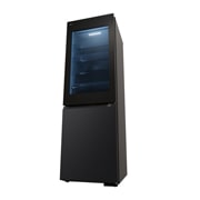 LG InstaView™ alulfagyasztós hűtőszekrény, DoorCooling<sup>+</sup>™ és ThinQ™ technológia, 349 L kapacitás, GBG5160CEV