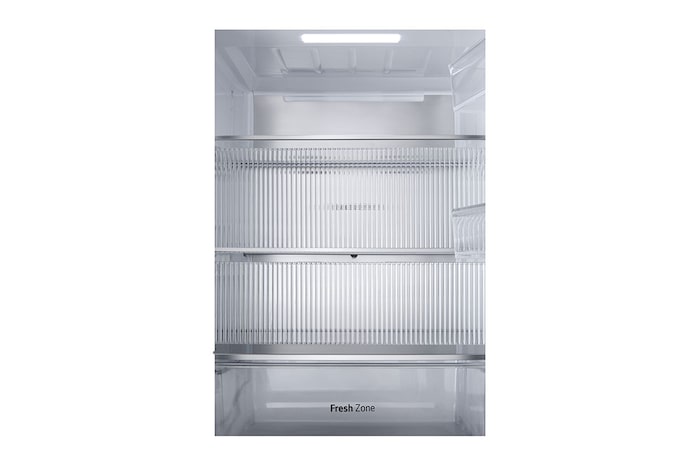 LG InstaView™ alulfagyasztós hűtőszekrény, DoorCooling⁺™ és ThinQ™ technológia, 349L kapacitás, GBG7190CEV