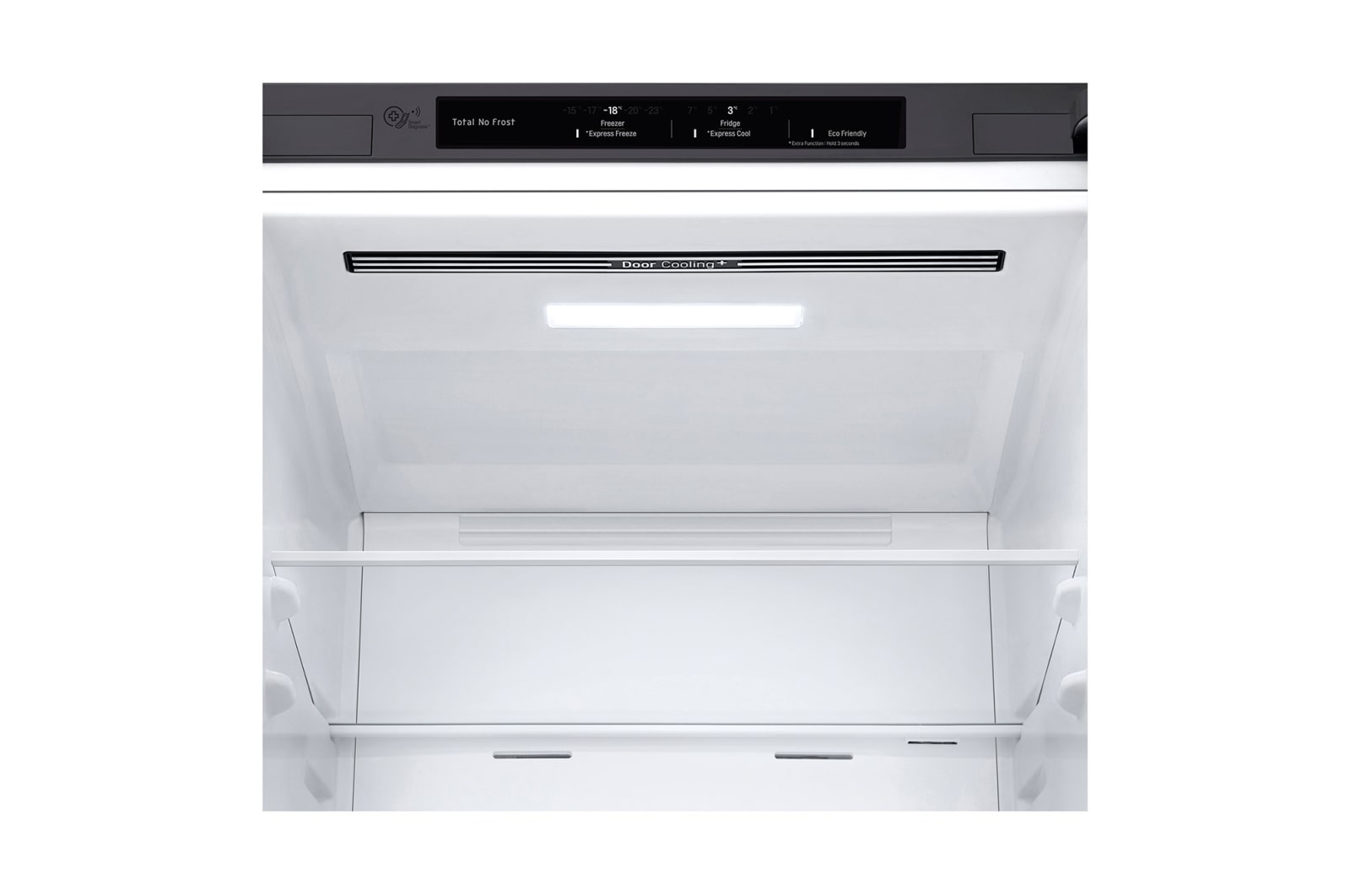 LG Alulfagyasztós hűtőszekrény, DoorCooling⁺™ technológia, 341L kapacitás, GBP31DSLZN