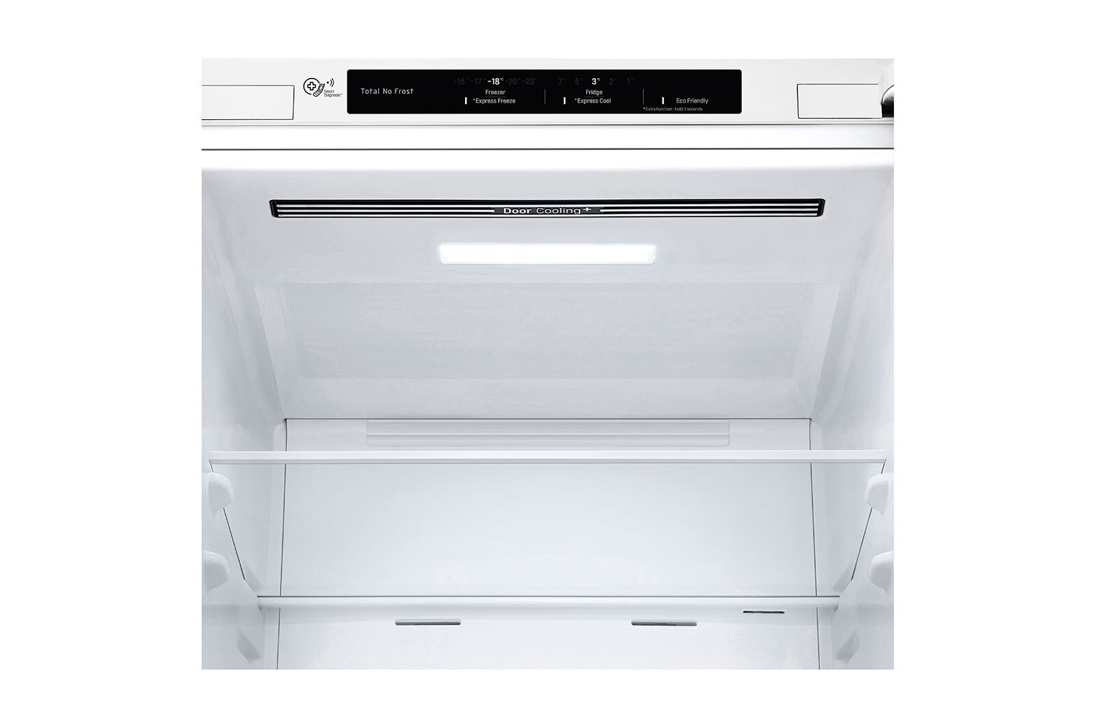 LG Alulfagyasztós hűtőszekrény, DoorCooling⁺™ technológia, 341L kapacitás, GBP31SWLZN