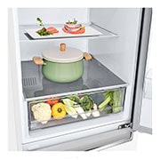 LG Alulfagyasztós hűtőszekrény, DoorCooling⁺™ technológia, 341L kapacitás, GBP31SWLZN
