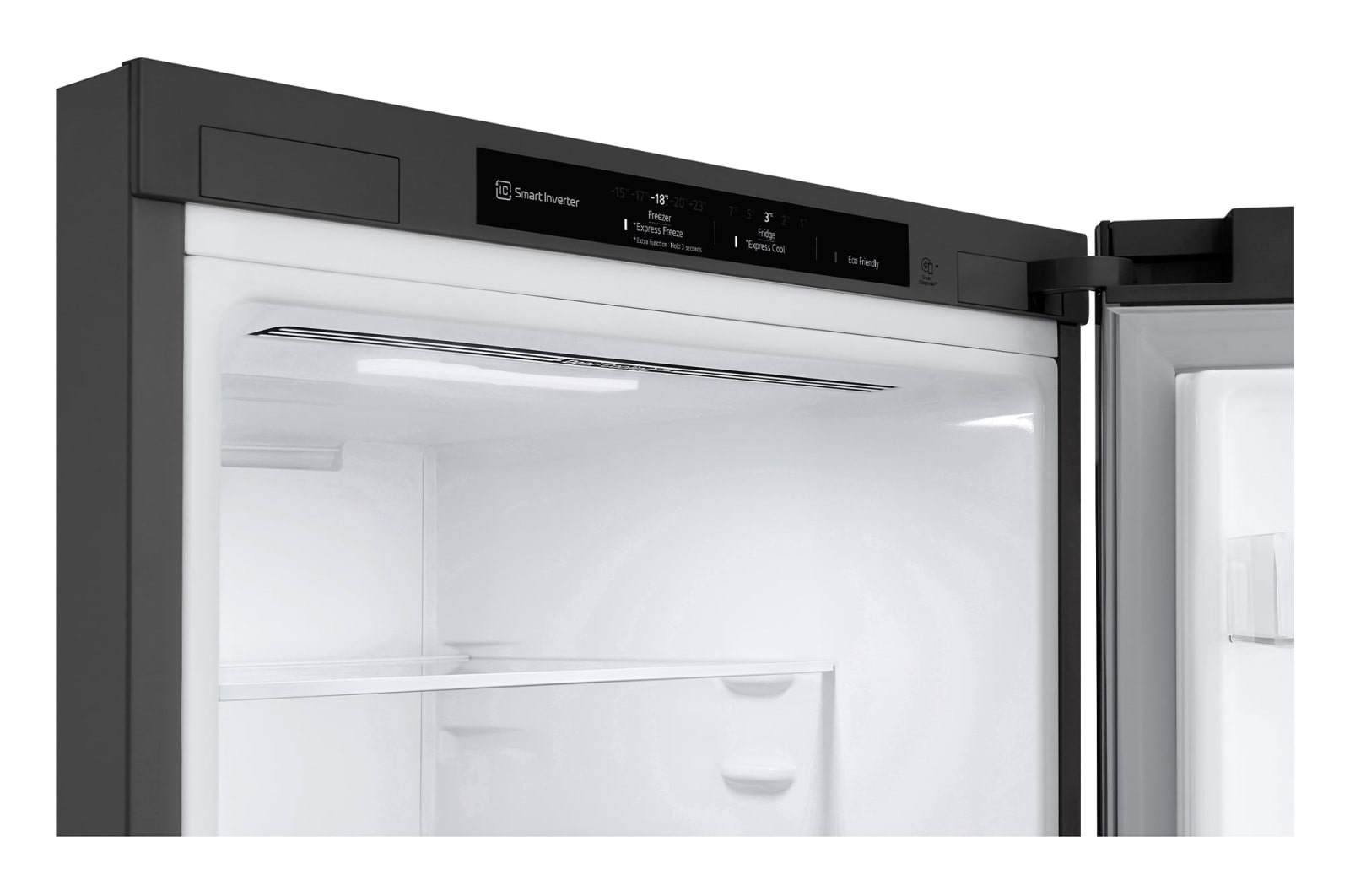 LG Alulfagyasztós hűtőszekrény, DoorCooling+™ technológia, 384L kapacitás, GBP52PZNCN1