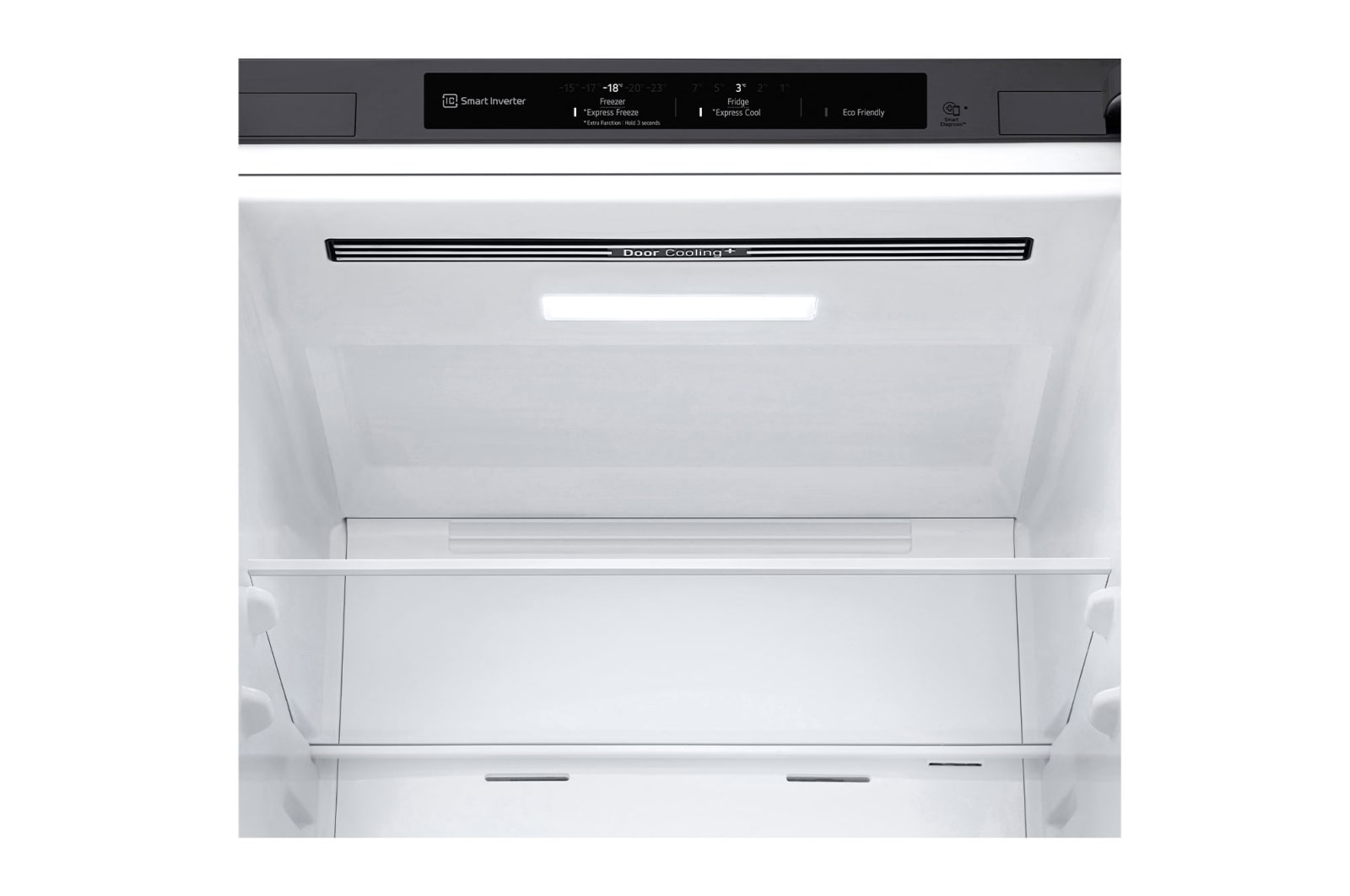 LG Alulfagyasztós hűtőszekrény, DoorCooling+™ technológia, 384L kapacitás, GBP52PZNCN1