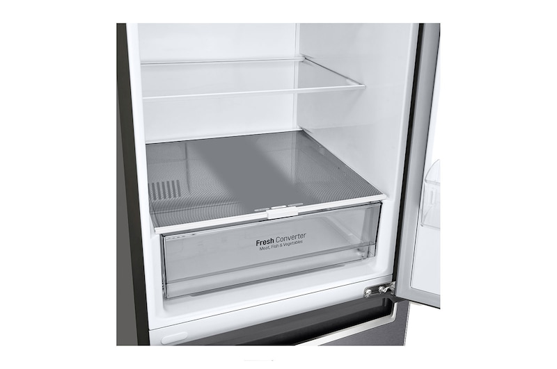 LG Alulfagyasztós hűtőszekrény, DoorCooling⁺™ technológia, 341L kapacitás, GBP61DSPGN
