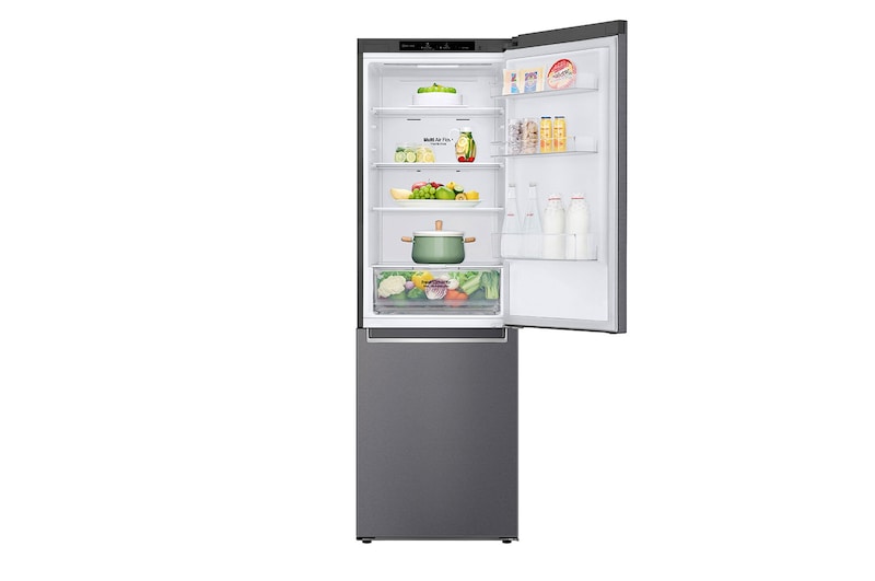 LG Alulfagyasztós hűtőszekrény, DoorCooling⁺™ technológia, 341L kapacitás, GBP61DSPGN