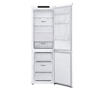 LG Alulfagyasztós hűtőszekrény, DoorCooling<sup>+</sup>™ technológia, 341L kapacitás, GBP61SWPGN