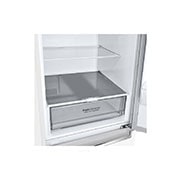 LG Alulfagyasztós hűtőszekrény, DoorCooling<sup>+</sup>™ technológia, 341L kapacitás, GBP61SWPGN
