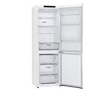 LG Alulfagyasztós hűtőszekrény, DoorCooling<sup>+</sup>™ technológia, 341L kapacitás, GBP61SWPGN