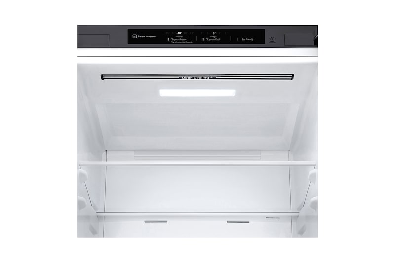 LG Alulfagyasztós hűtőszekrény, DoorCooling<sup>+</sup>™ technológia, 384L kapacitás, GBP62DSNCC1