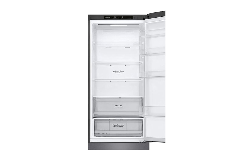 LG Alulfagyasztós hűtőszekrény, DoorCooling<sup>+</sup>™ technológia, 384L kapacitás, GBP62DSNCC1