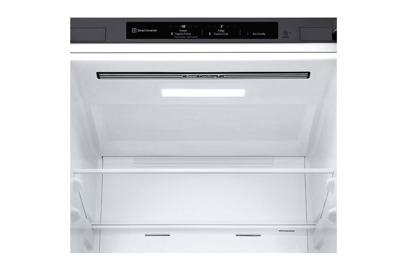 LG Alulfagyasztós hűtőszekrény, DoorCooling<sup>+</sup>™ technológia, 384L kapacitás, GBP62DSNCN1