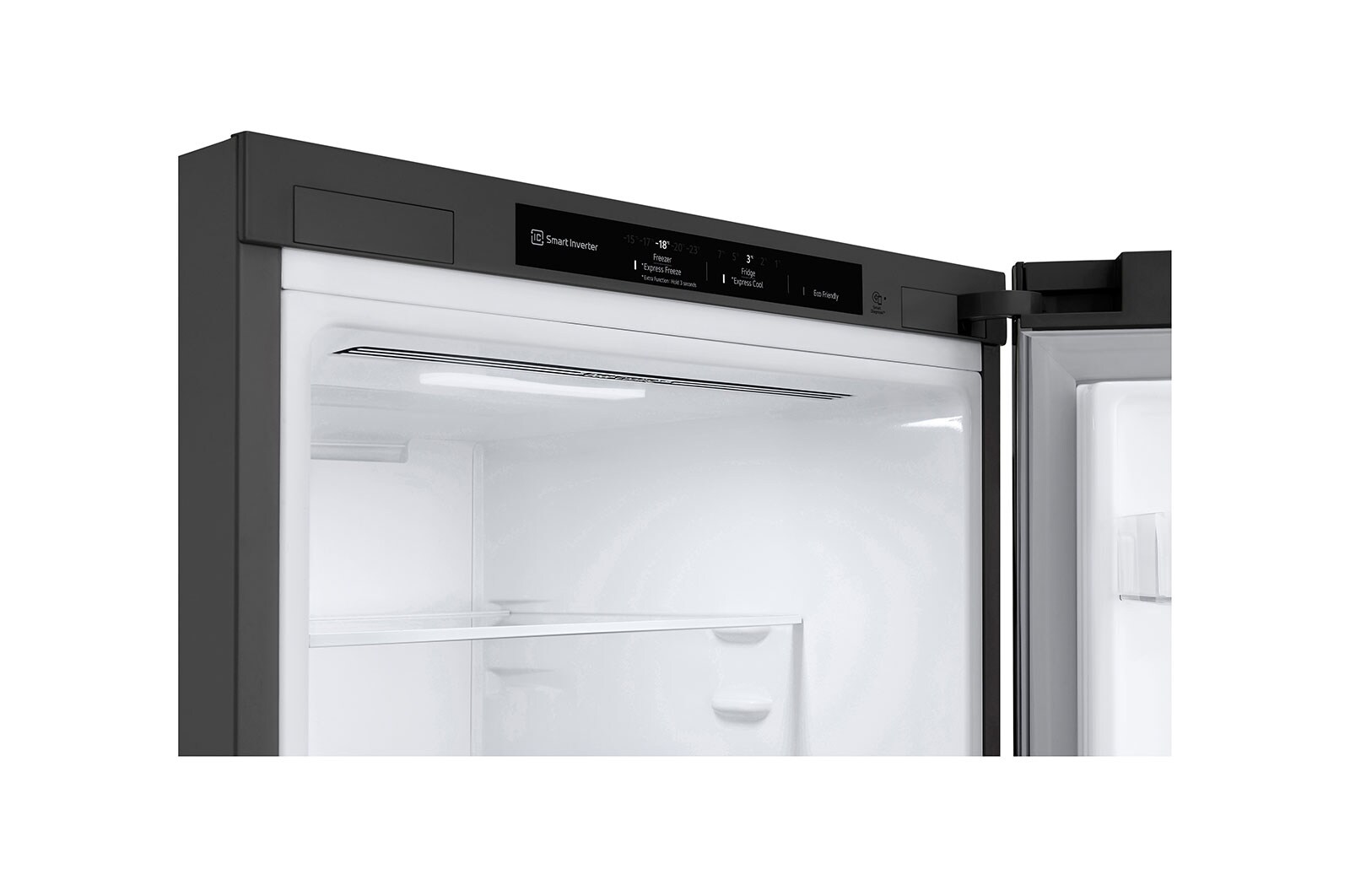 LG Alulfagyasztós hűtőszekrény, DoorCooling<sup>+</sup>™ technológia, 384L kapacitás, GBP62DSNCN1