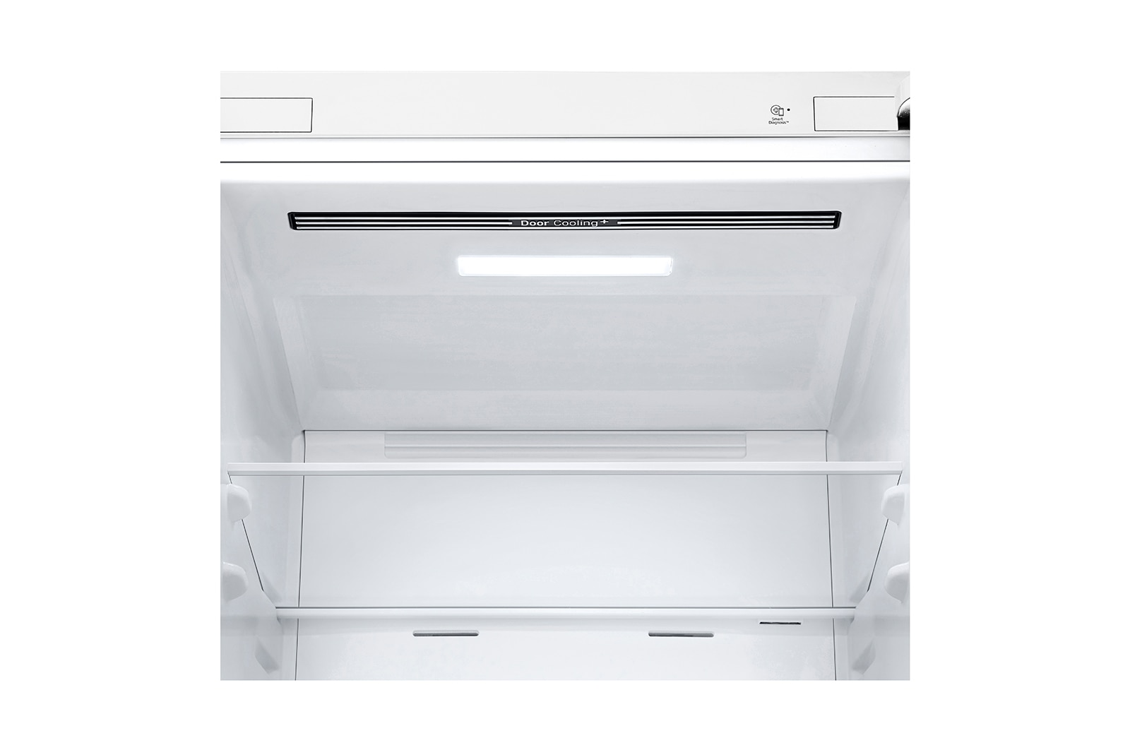 LG Alulfagyasztós hűtőszekrény, DoorCooling<sup>+</sup>™ technológia, 384L kapacitás, GBP62SWXCC1