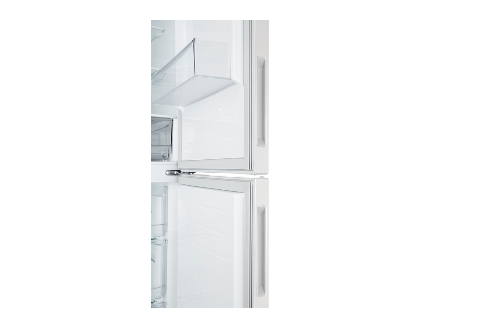 LG Alulfagyasztós hűtőszekrény, DoorCooling<sup>+</sup>™ technológia, 384L kapacitás, GBP62SWXCC1