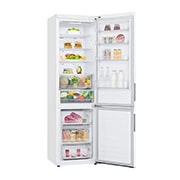 LG Alulfagyasztós hűtőszekrény, DoorCooling<sup>+</sup>™ technológia, 384L kapacitás, GBP62SWXCC1