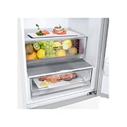 LG Alulfagyasztós hűtőszekrény, DoorCooling<sup>+</sup>™ technológia, 384L kapacitás, GBP62SWXCC1