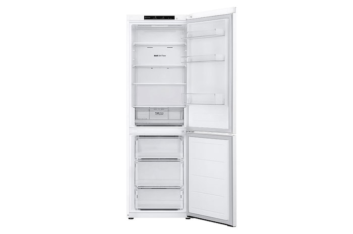 LG Alulfagyasztós hűtőszekrény, DoorCooling⁺™ technológia, 344L kapacitás, GBV21L0ESW