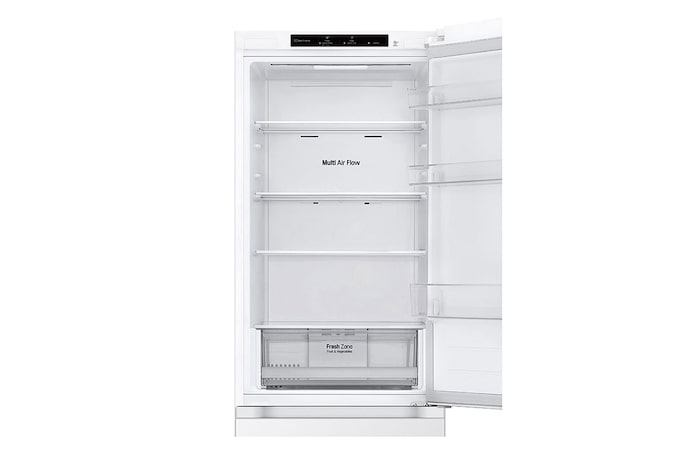 LG Alulfagyasztós hűtőszekrény, DoorCooling⁺™ technológia, 344L kapacitás, GBV21L0ESW