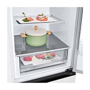 LG Alulfagyasztós hűtőszekrény, DoorCooling⁺™ technológia, 344L kapacitás, GBV21L0ESW