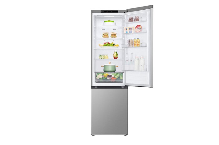 LG Alulfagyasztós hűtőszekrény, DoorCooling⁺™ technológia, 387L kapacitás, GBV22L0EPY